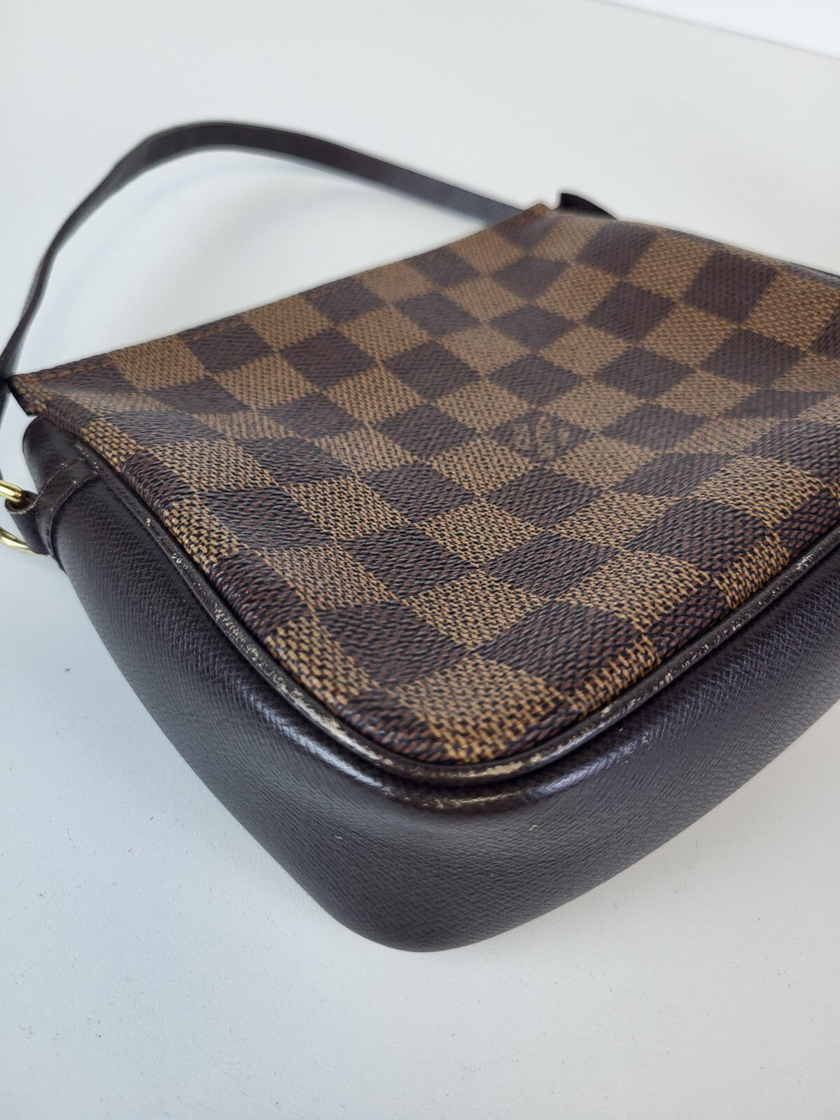 Louis Vuitton Damier Ebene Top Handle Bag Vintage