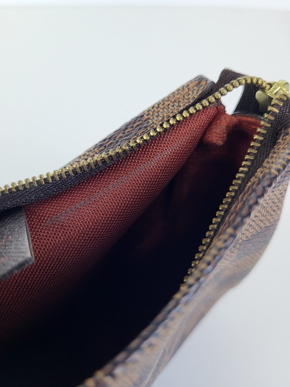 Louis Vuitton Damier Ebene Top Handle Bag Vintage