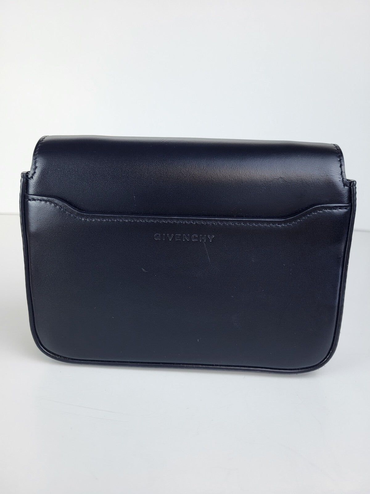 Givenchy Box Calfskin Small 4G Shoulder Bag Black