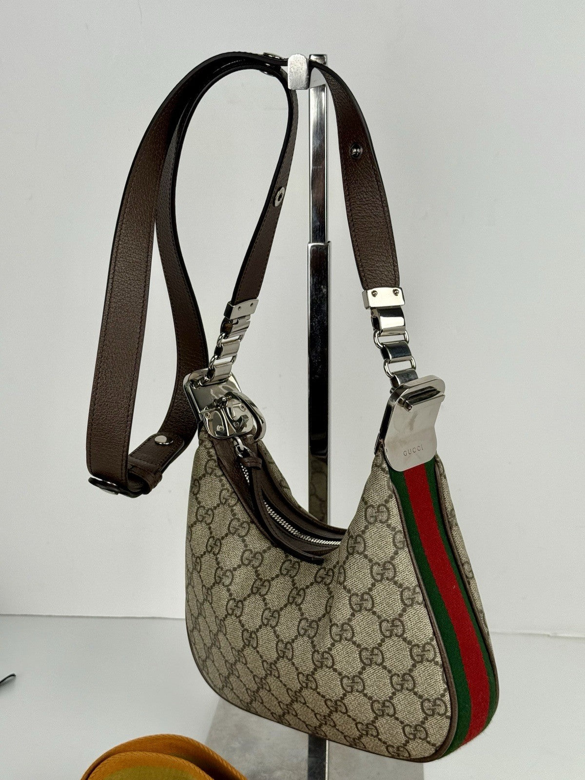 Gucci Dionysus GG Supreme Monogram Texture Shoulder Bag Canvas