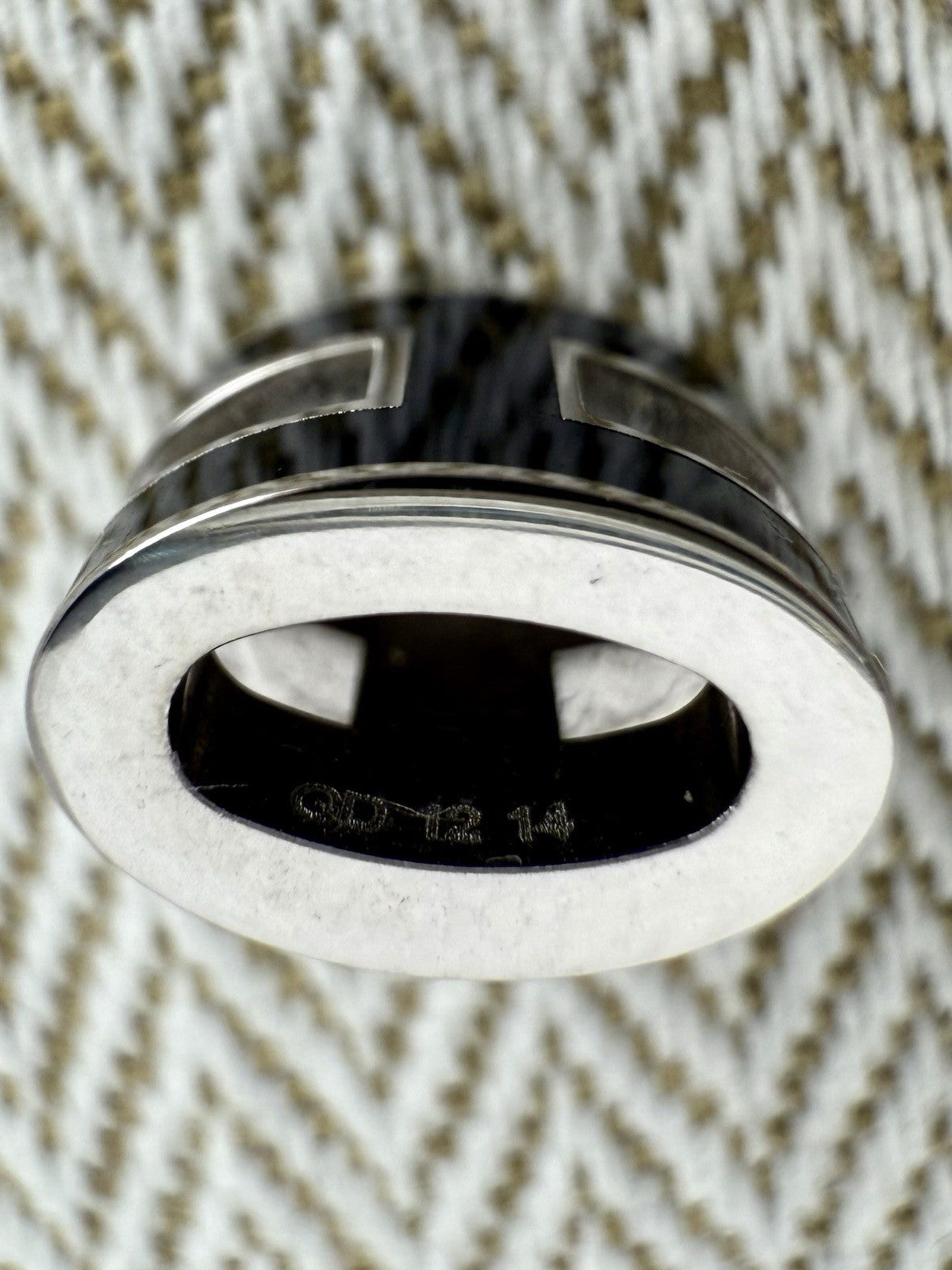 Hermes Mini Pop H Pendant Noir