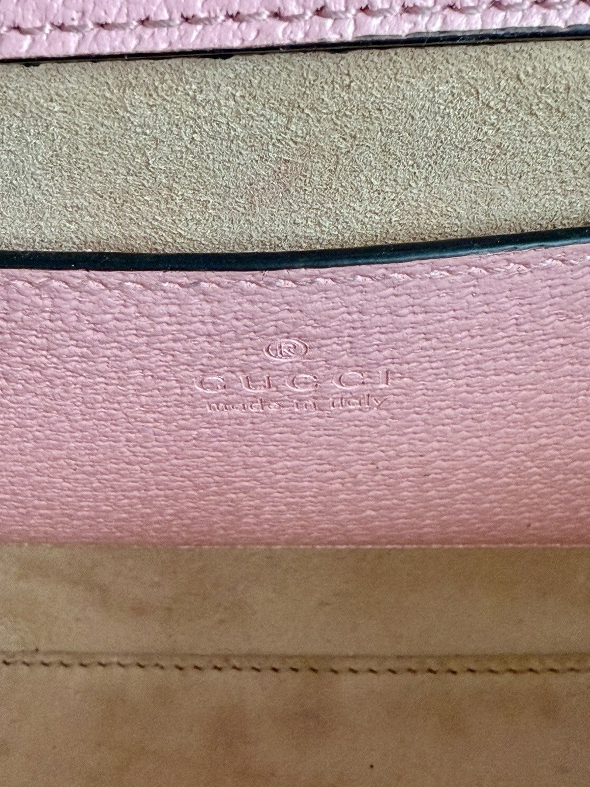 Gucci Bag Mini Diana Bamboo Handle Tote Pink Leather
