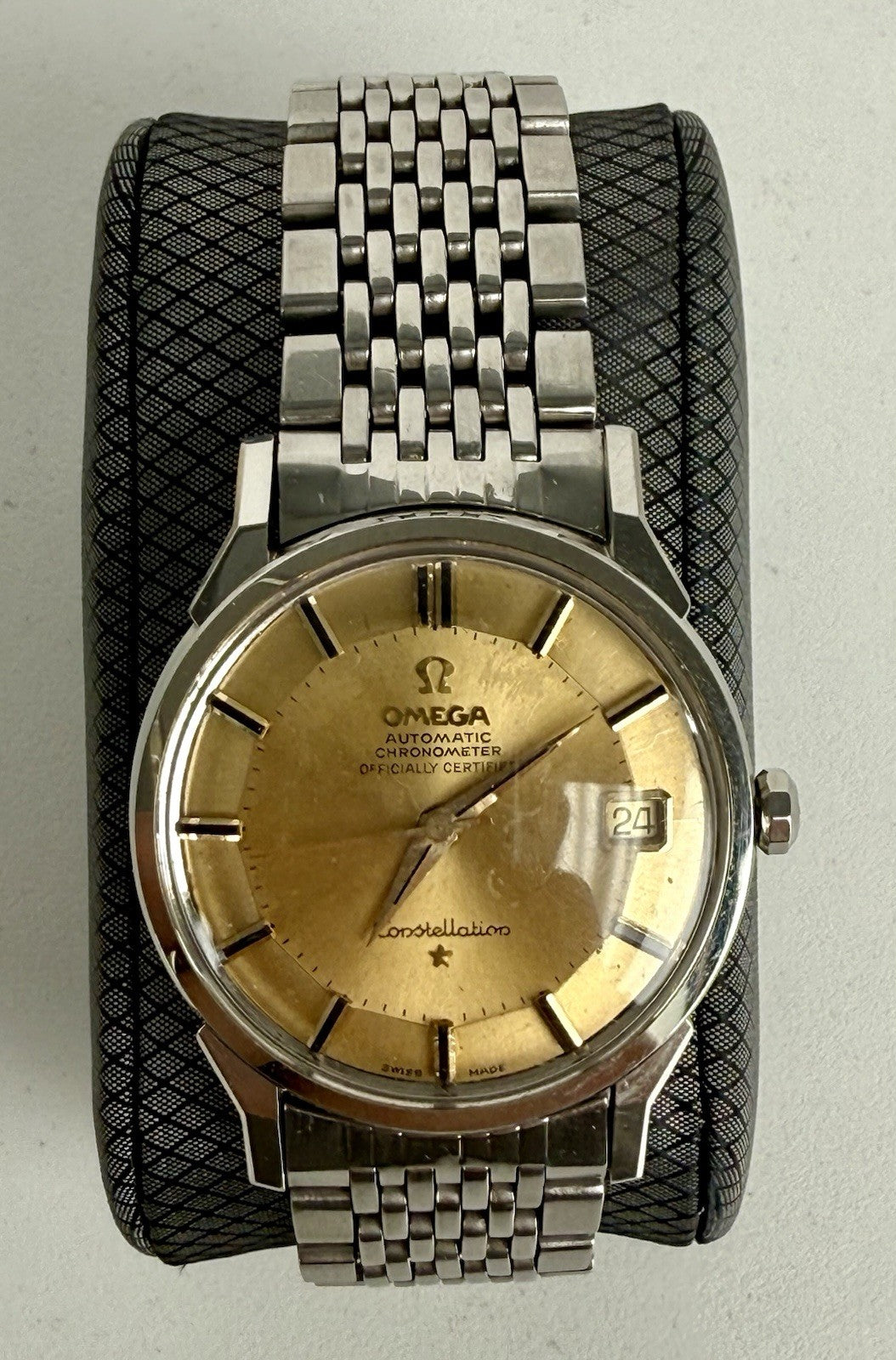 OMEGA Constellation 167.005 Pie Pan Automatic 1960’s Wristwatch Mens 35mm