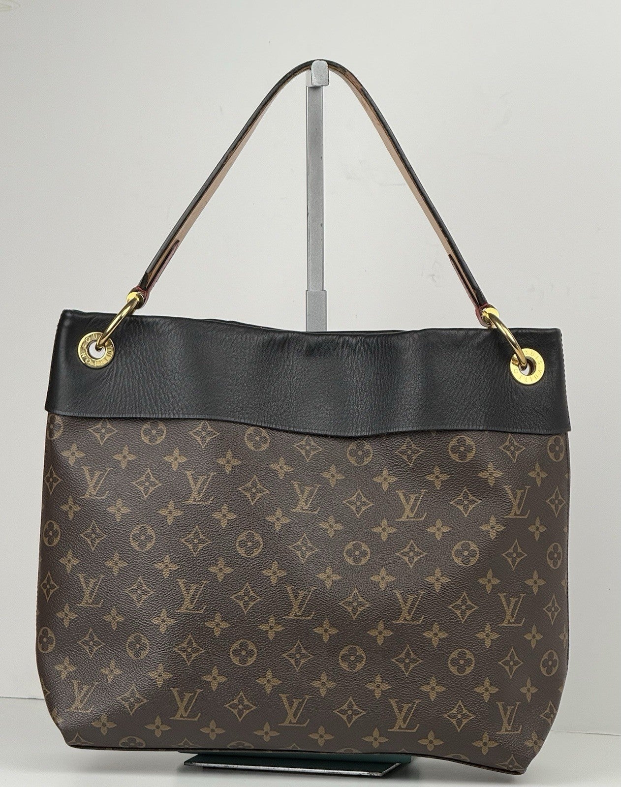 Louis Vuitton Tuileries Hobo Monogram Canvas Shoulder Bag