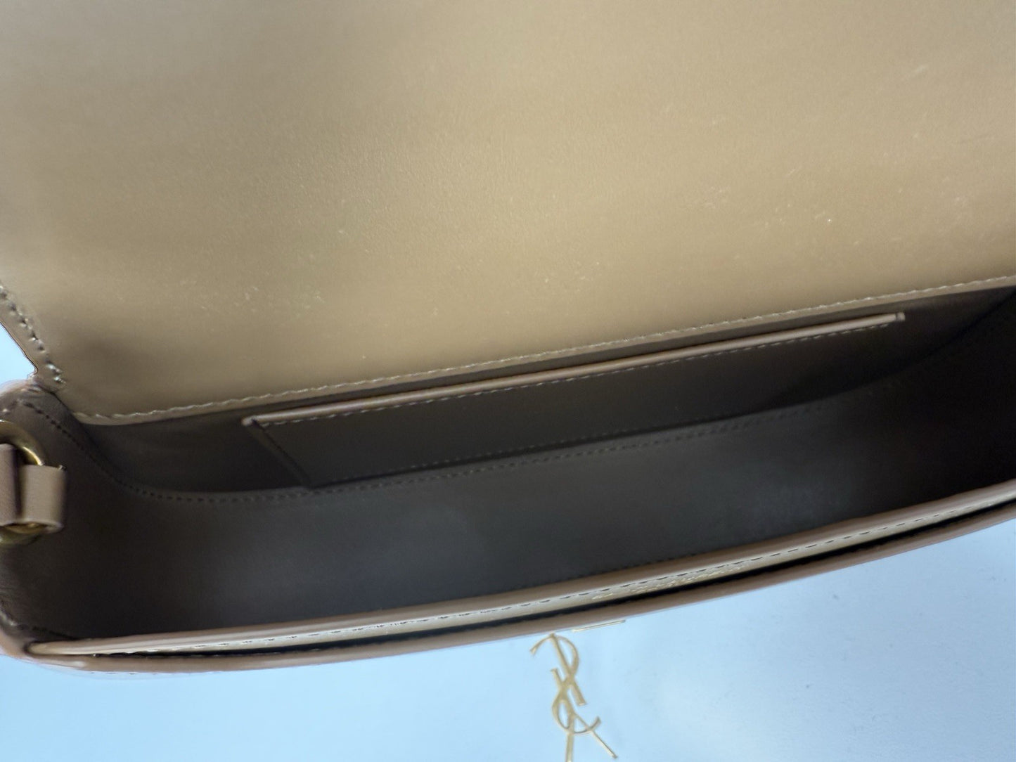 Saint Laurent Voltaire Brown Leather Shoulder Bag