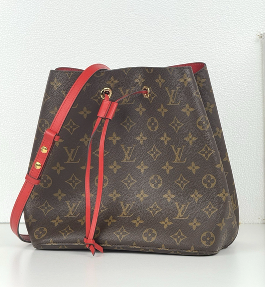 Louis Vuitton NeoNoe Handbag Monogram Canvas MM Women’s Shoulder Bag