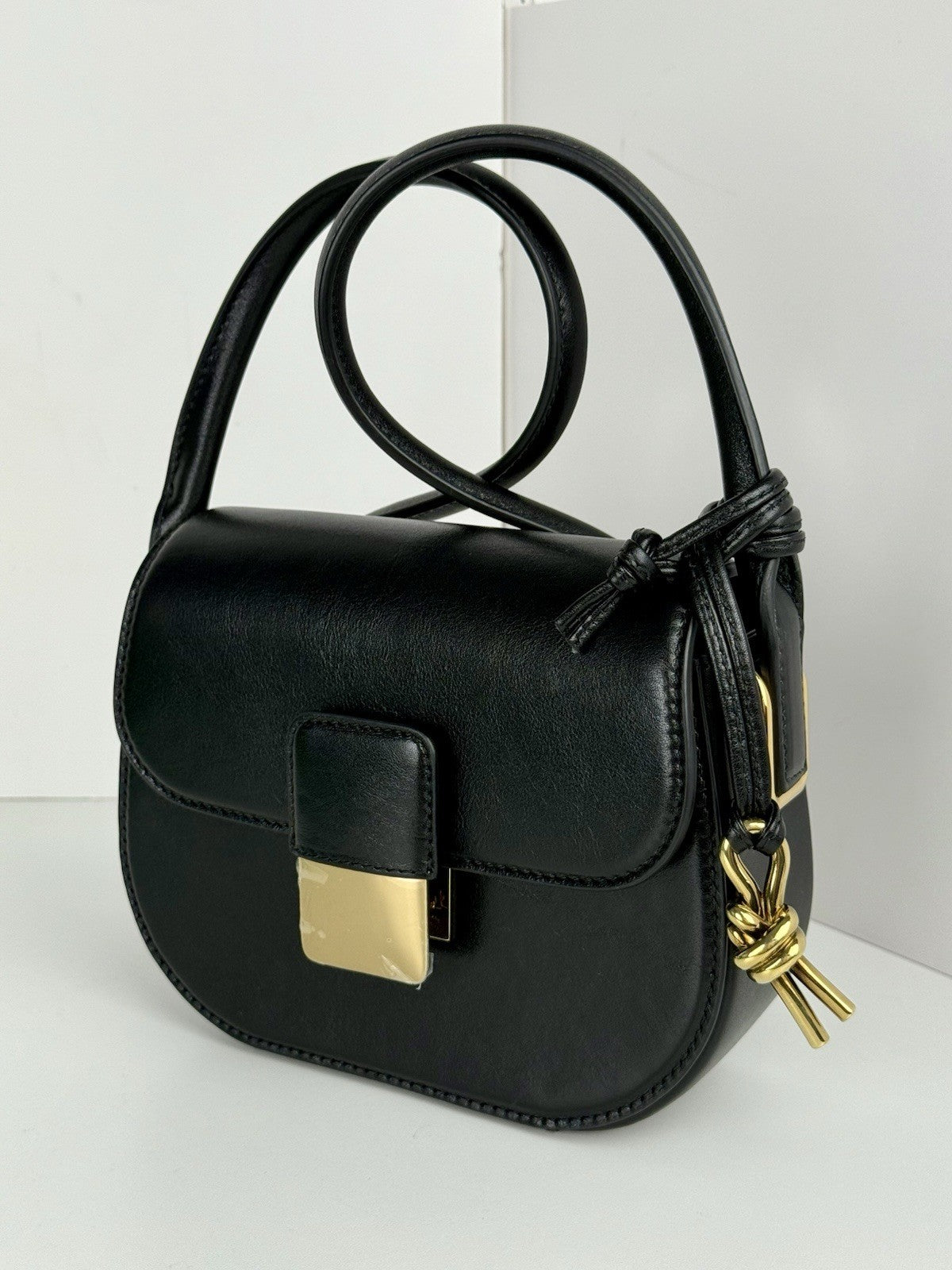 Bottega Veneta Black Mini Desiree Crossbody Women's Bag