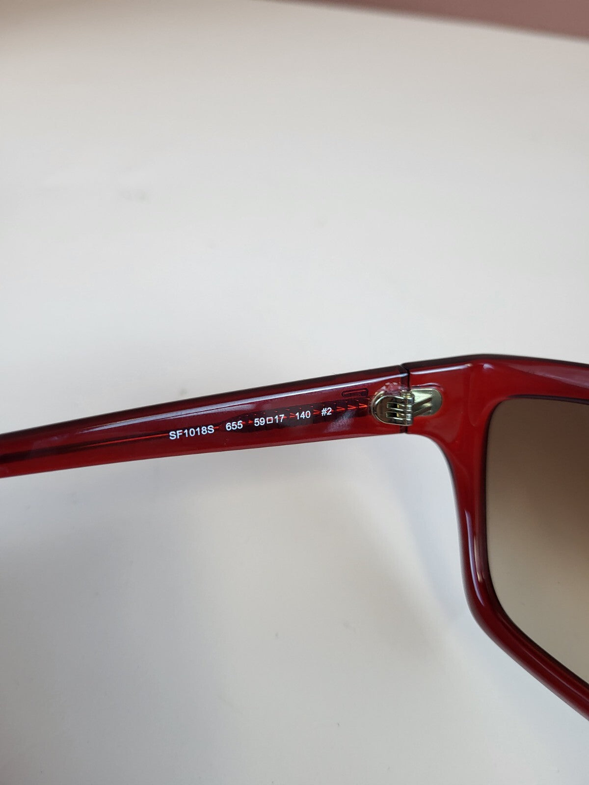 Ferragamo Sunglasses SF1018S For Women Red 59*17