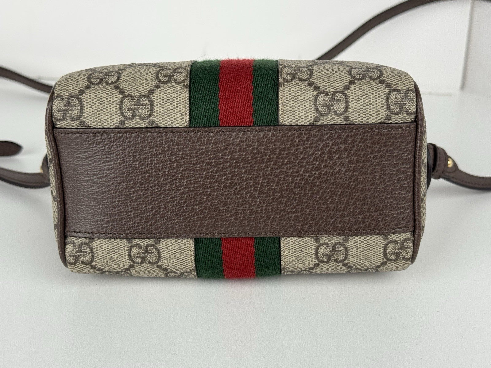 Gucci Ophidia Top Handle Mini Women's Shoulder Bag