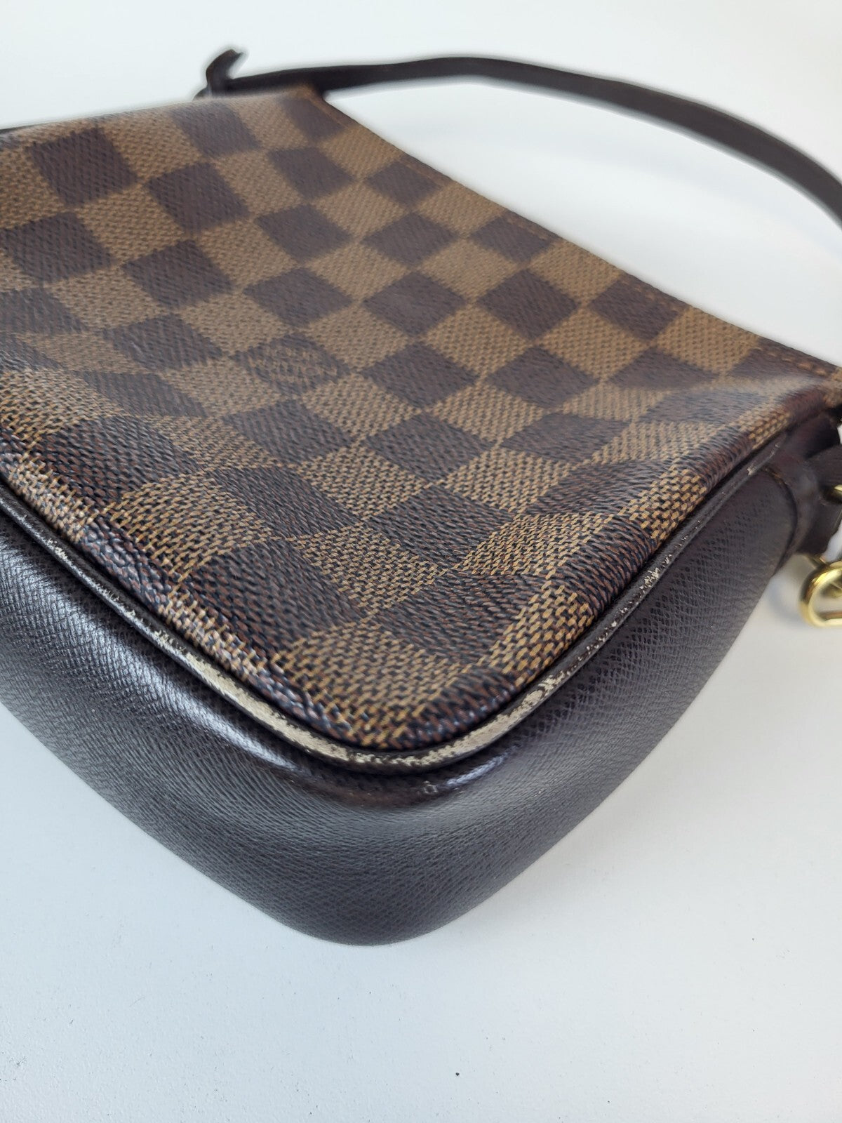 Louis Vuitton Damier Ebene Top Handle Bag Vintage