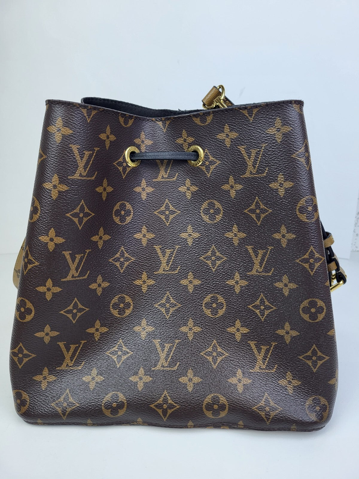 Louis Vuitton NeoNoe Shoulder Bag Brown Canvas