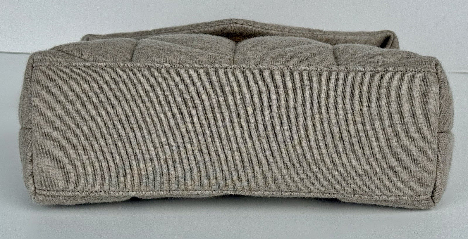 SAINT LAURENT  Puffer Wool Shoulder Bag