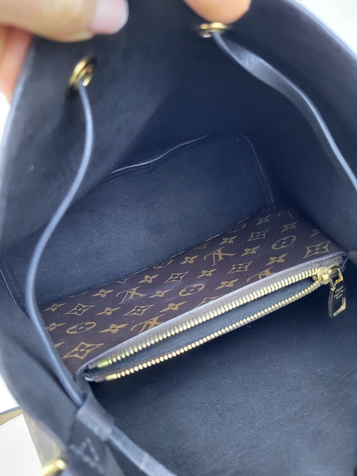 Louis Vuitton NeoNoe Shoulder Bag Brown Canvas