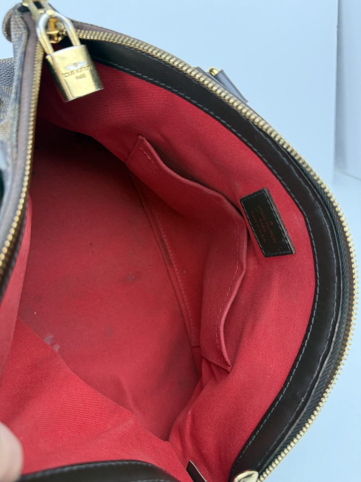 Louis Vuitton Verona Shoulder Bag PM Brown Canvas