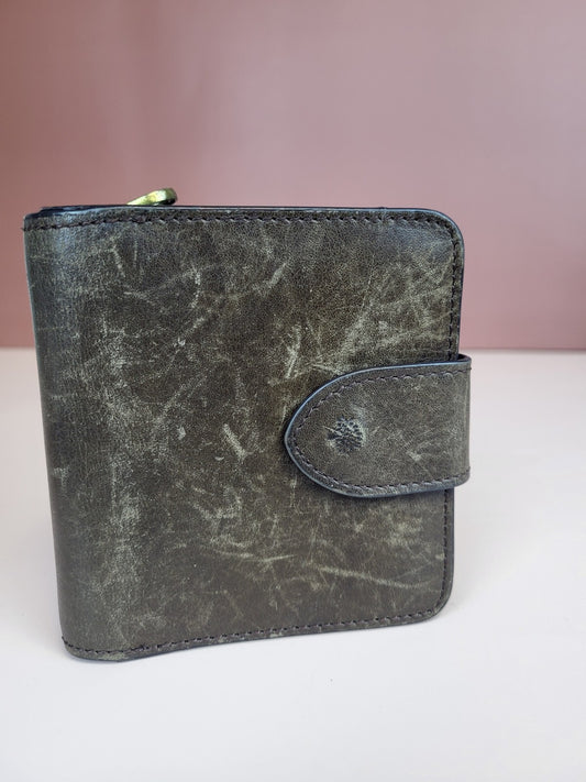 Mulberry Leather Zip Around Wallet Wallet For Men