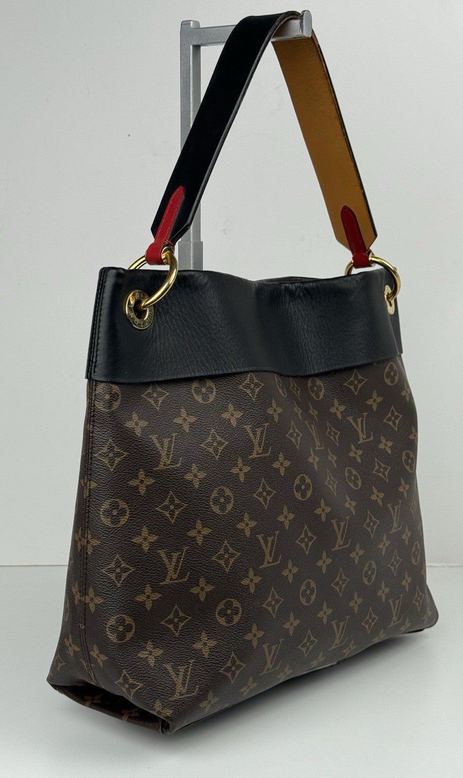 Louis Vuitton Tuileries Hobo Monogram Canvas Shoulder Bag