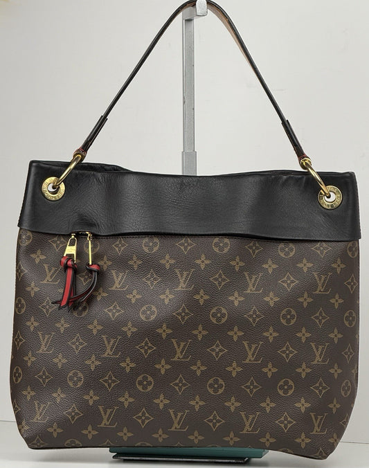Louis Vuitton Tuileries Hobo Monogram Canvas Shoulder Bag