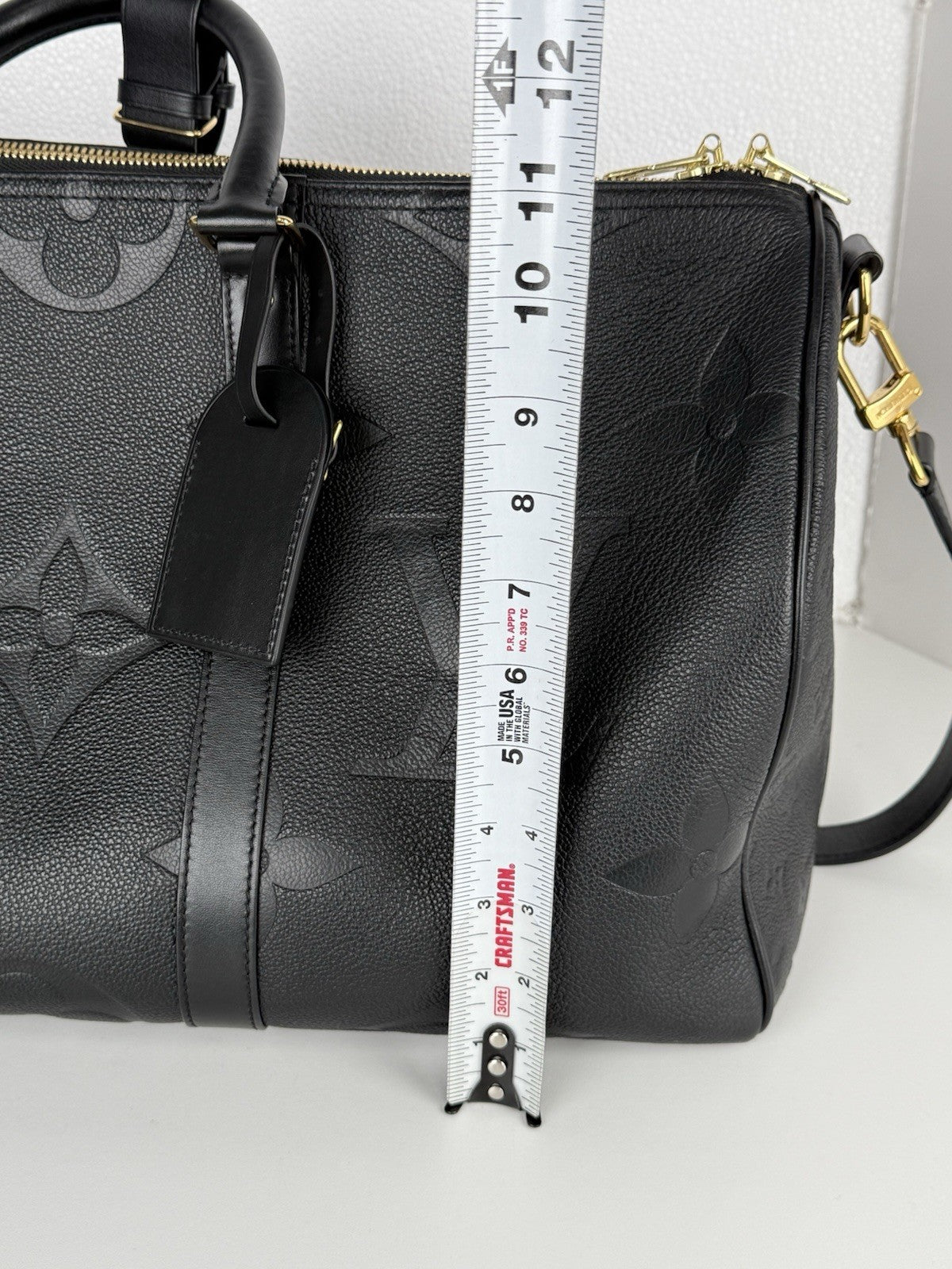 LOUIS VUITTON Monogram Amplant Keepall Bandouliere 45cm
