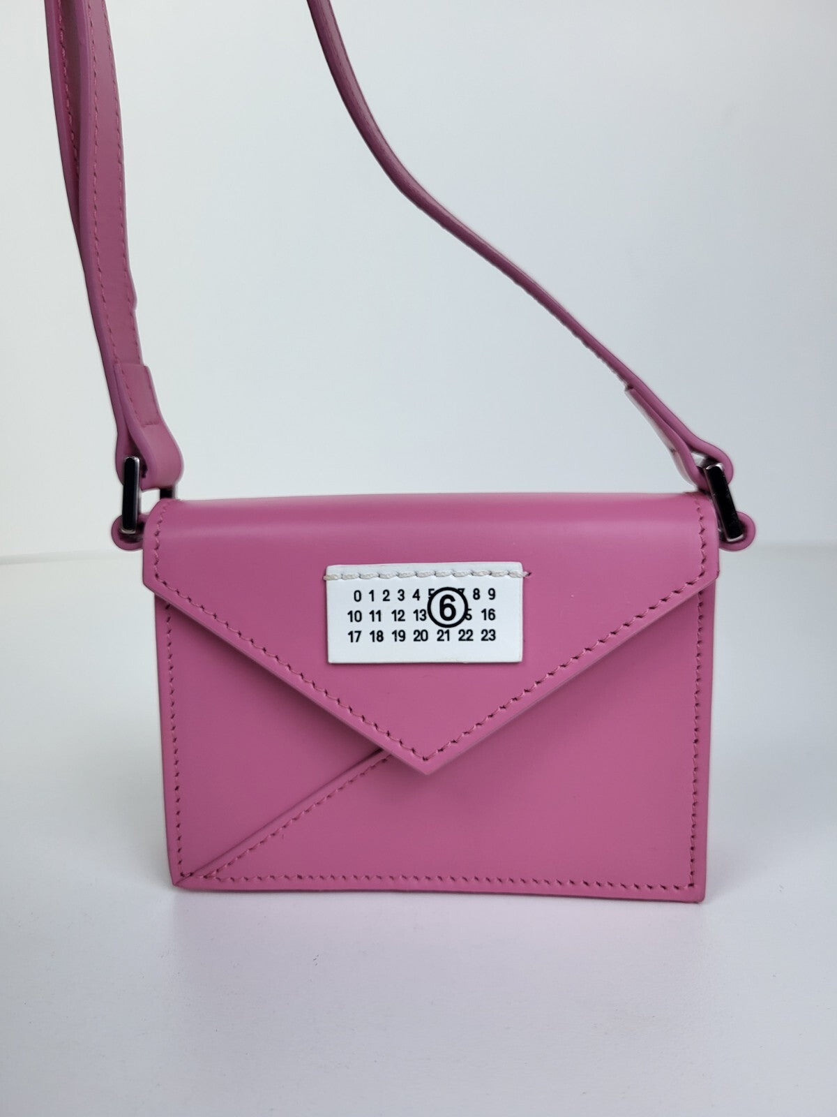 Maison Margiela Bag Pink Mini Triangle 6 Crossbody Bag