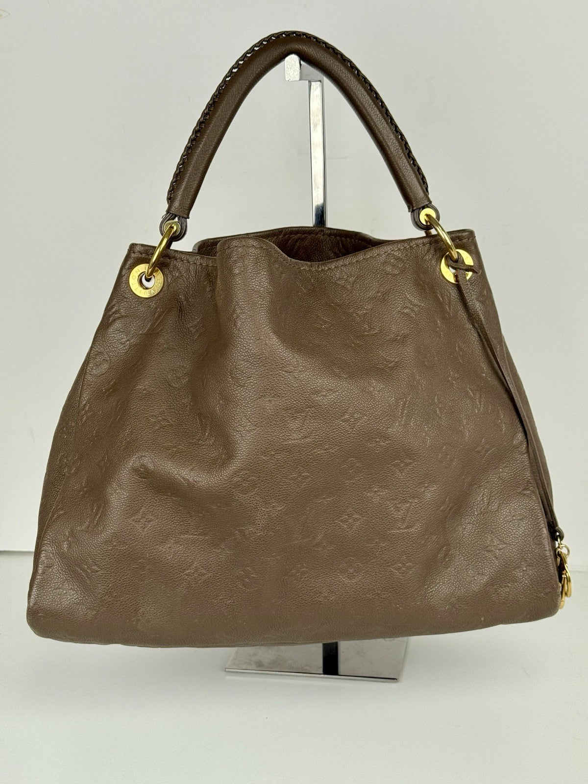 Louis Vuitton Artsy Shoulder MM Brown Leather Shoulder Bag