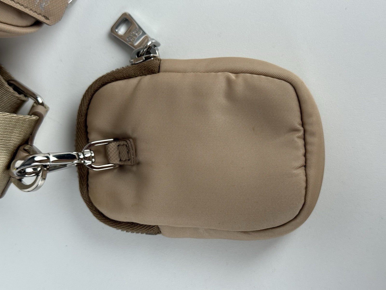 Prada Women's Re-Edition 2005 Nylon Bag in Sandy Brown