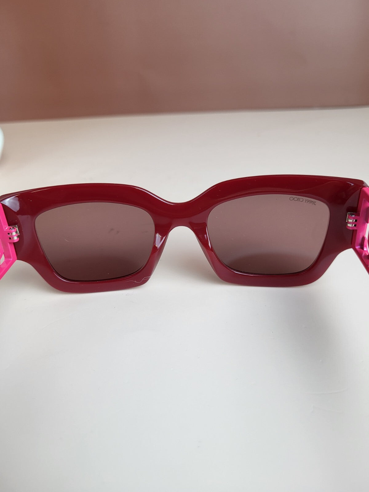 Jimmy Choo Sunglasses Nena/s C9A4S Red Pink For Women