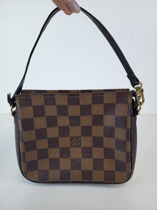 Louis Vuitton Damier Ebene Top Handle Bag Vintage