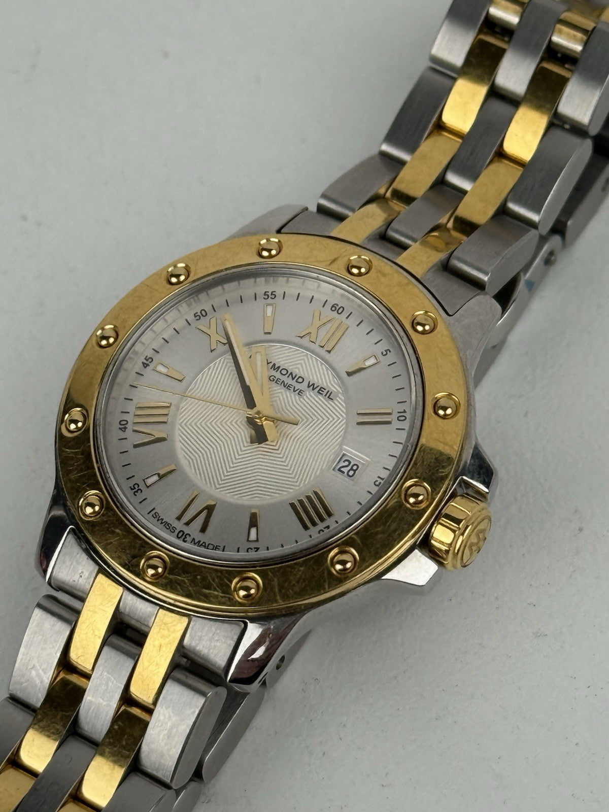 Raymond Weil Tango Steel And Gold Tone Quartz Ladies Watch 5399