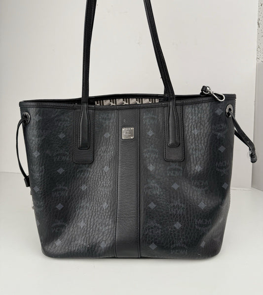 MCM Bag Visetos Small  Liz Reversible Shopper Tote Bag