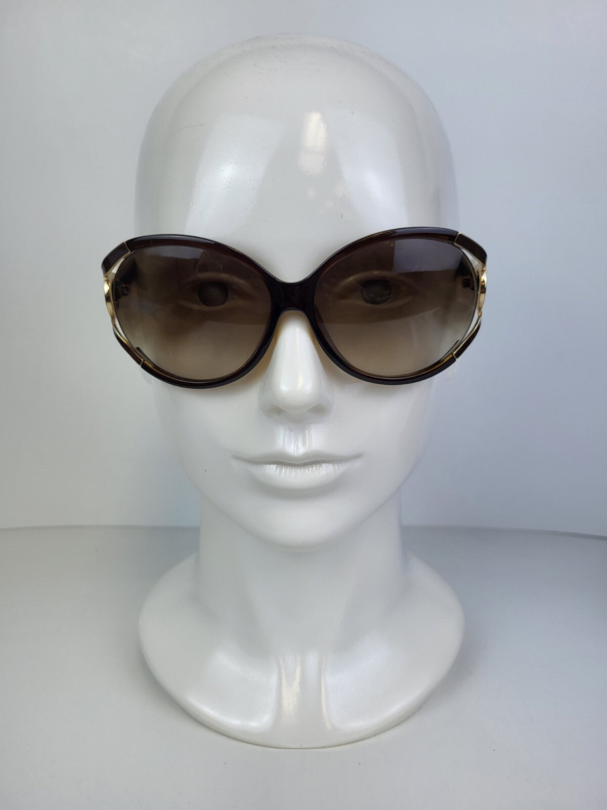 Salvatore Ferragamo Sunglasses SF600s Brown Gold For Women 61/14