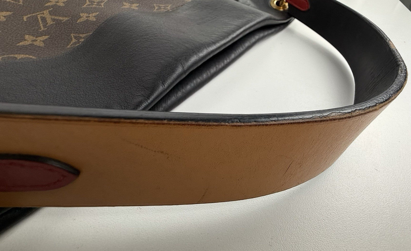 Louis Vuitton Tuileries Hobo Monogram Canvas Shoulder Bag