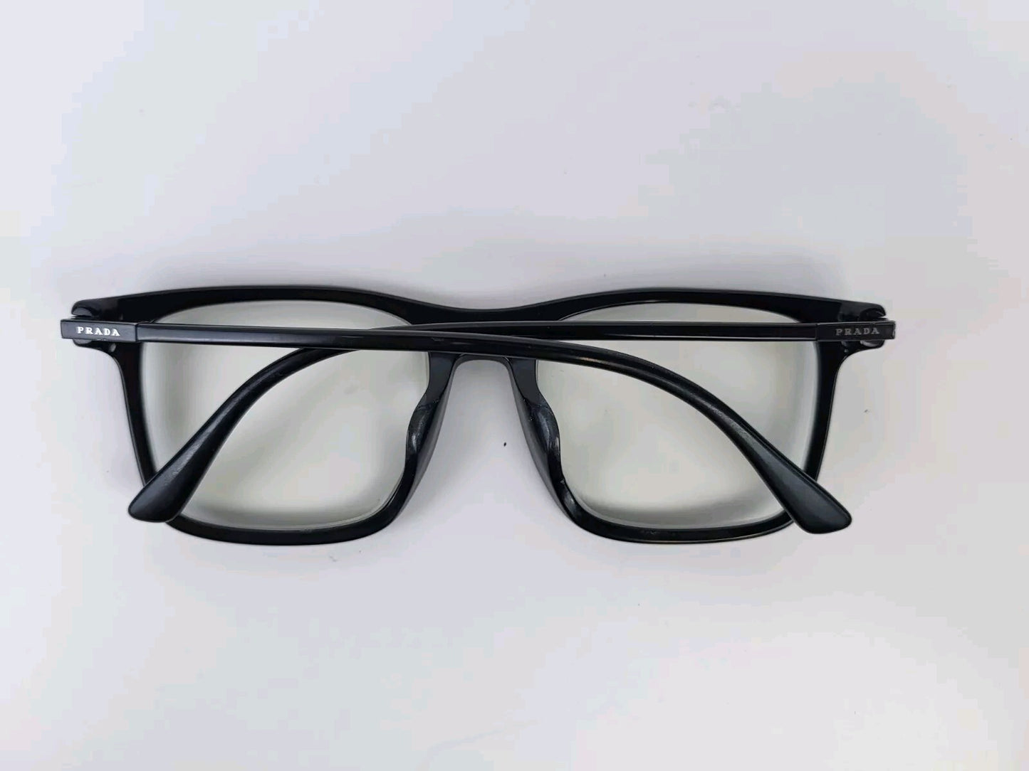 Prada SPR 19xF Eyeglasses Frame Black 54/19 For Men