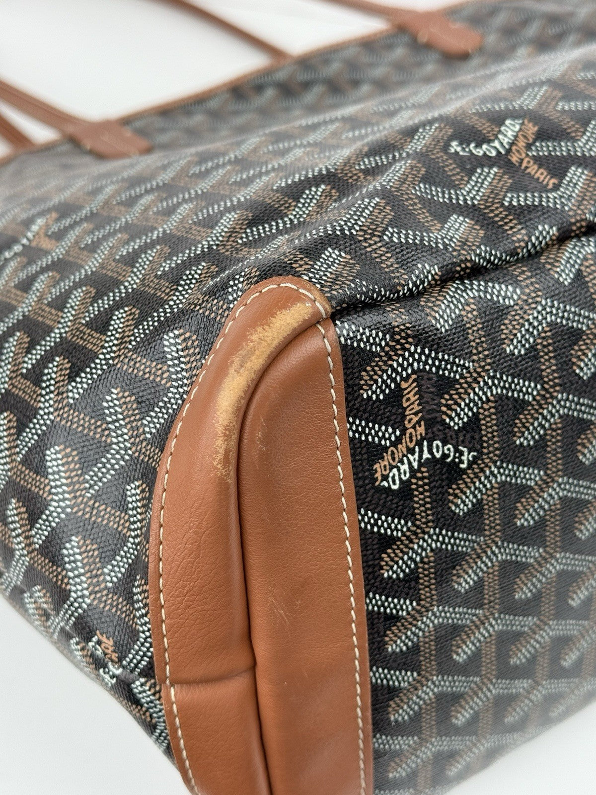 Goyard Goyardine Artois MM Tote Bag
