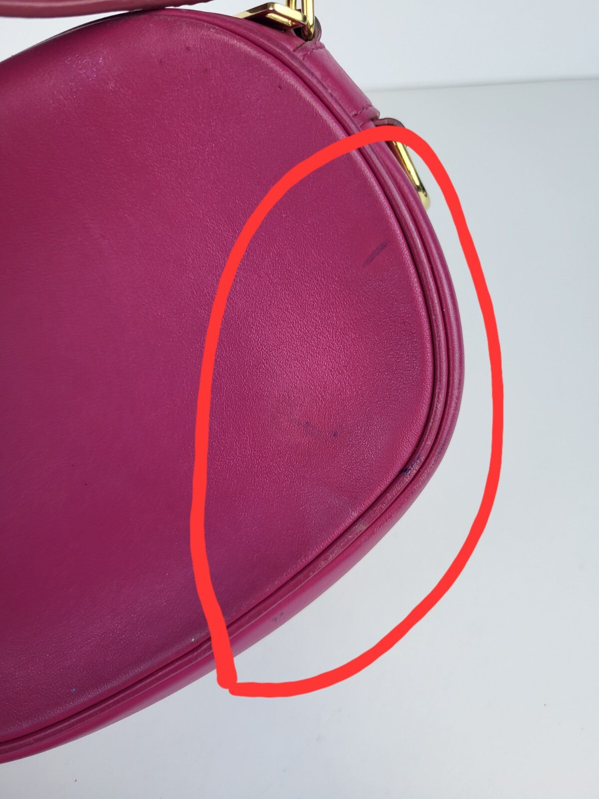 Celine Bag Pink Quilted Calfskin Leather C Charm Small Camera Bag