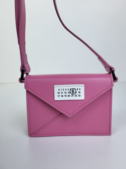 Maison Margiela Bag Pink Mini Triangle 6 Crossbody Bag