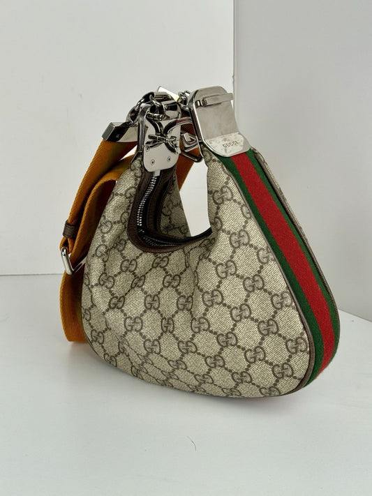 Gucci Dionysus GG Supreme Monogram Texture Shoulder Bag Canvas