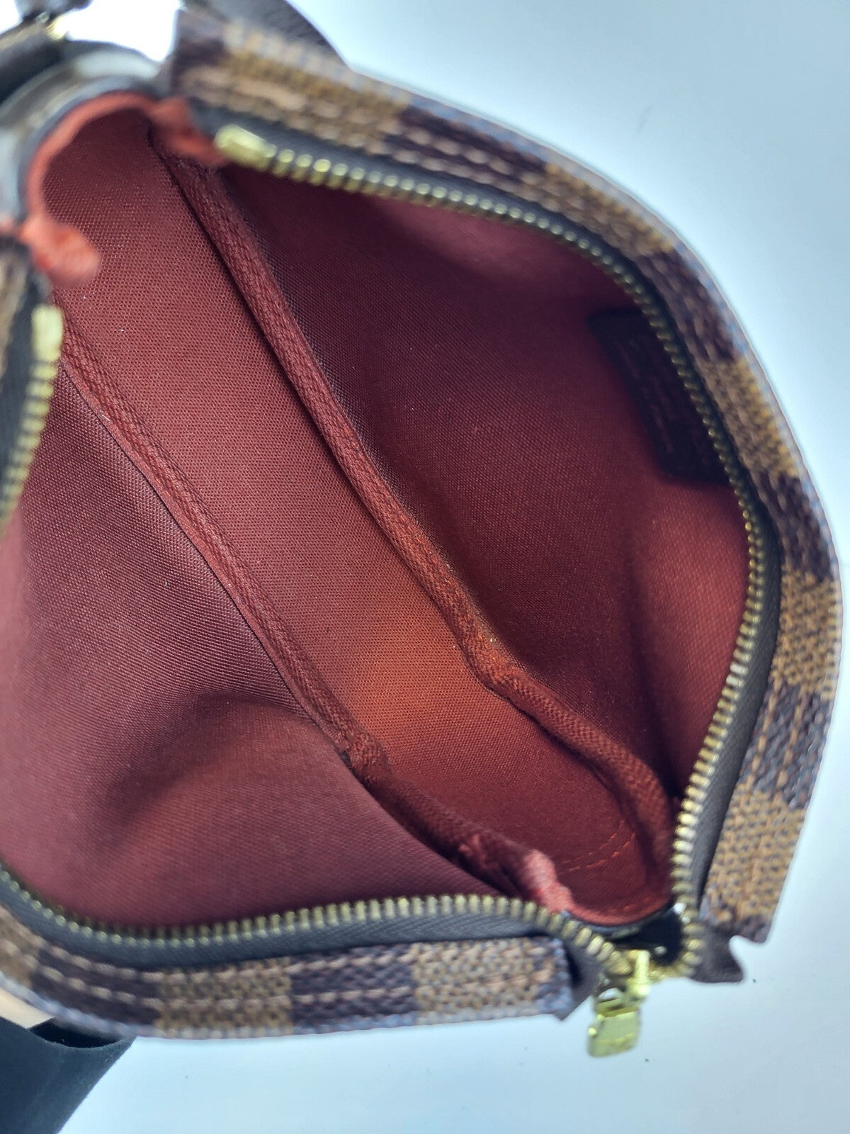 Louis Vuitton Damier Ebene Top Handle Bag Vintage