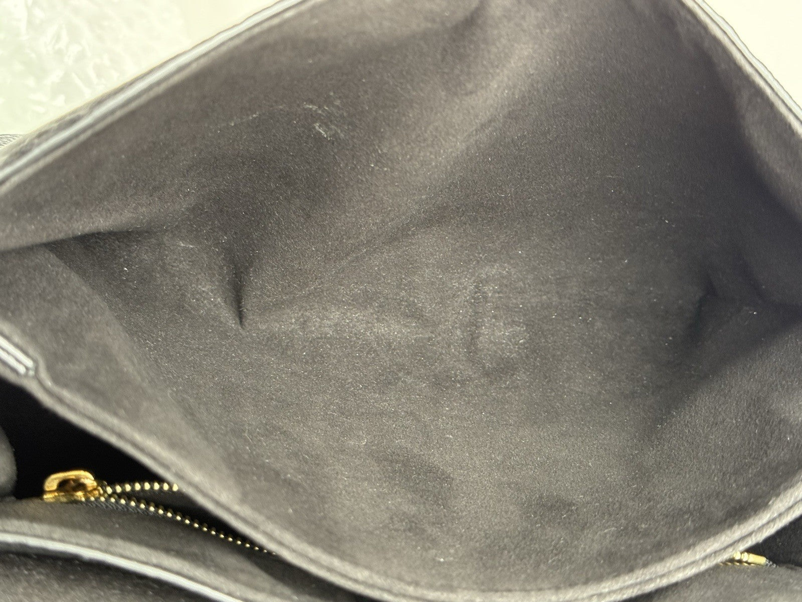 Louis Vuitton Black Monogram Empreinte Leather Georges BB Bag