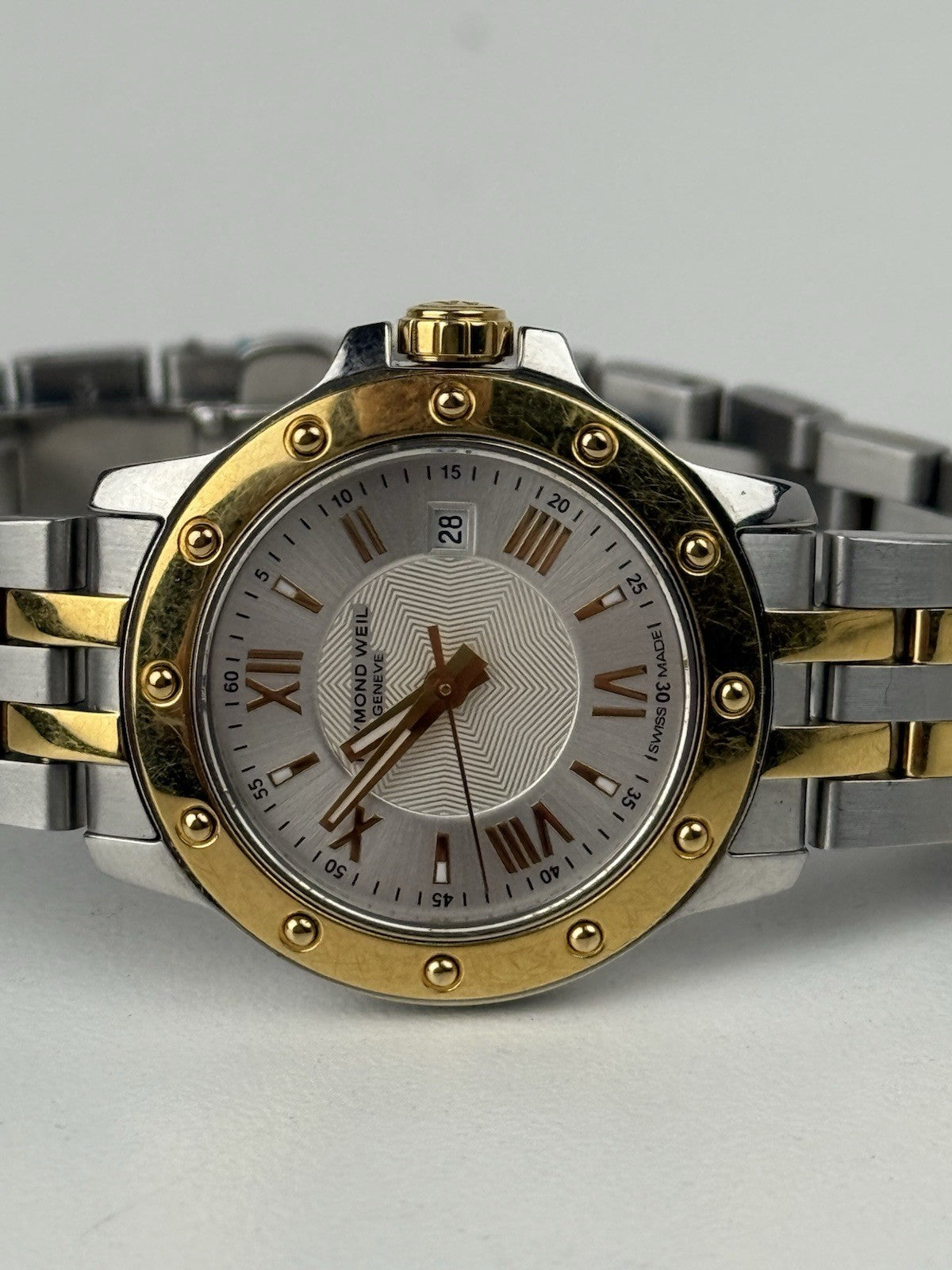 Raymond Weil Tango Steel And Gold Tone Quartz Ladies Watch 5399