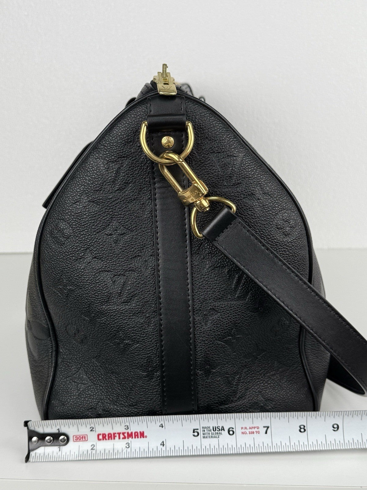 LOUIS VUITTON Monogram Amplant Keepall Bandouliere 45cm