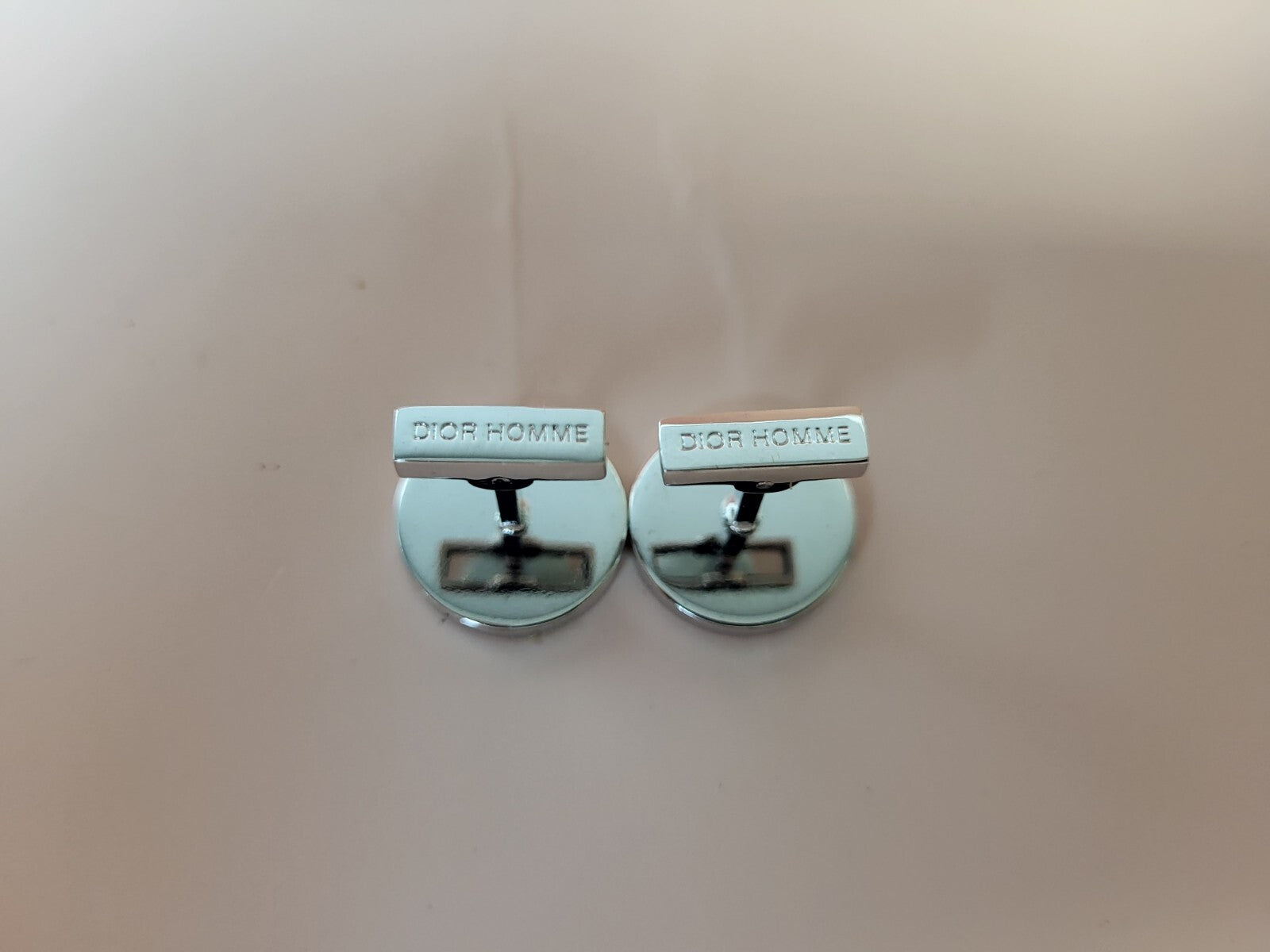 Dior Homme Cuff Link For Men Silver Tone