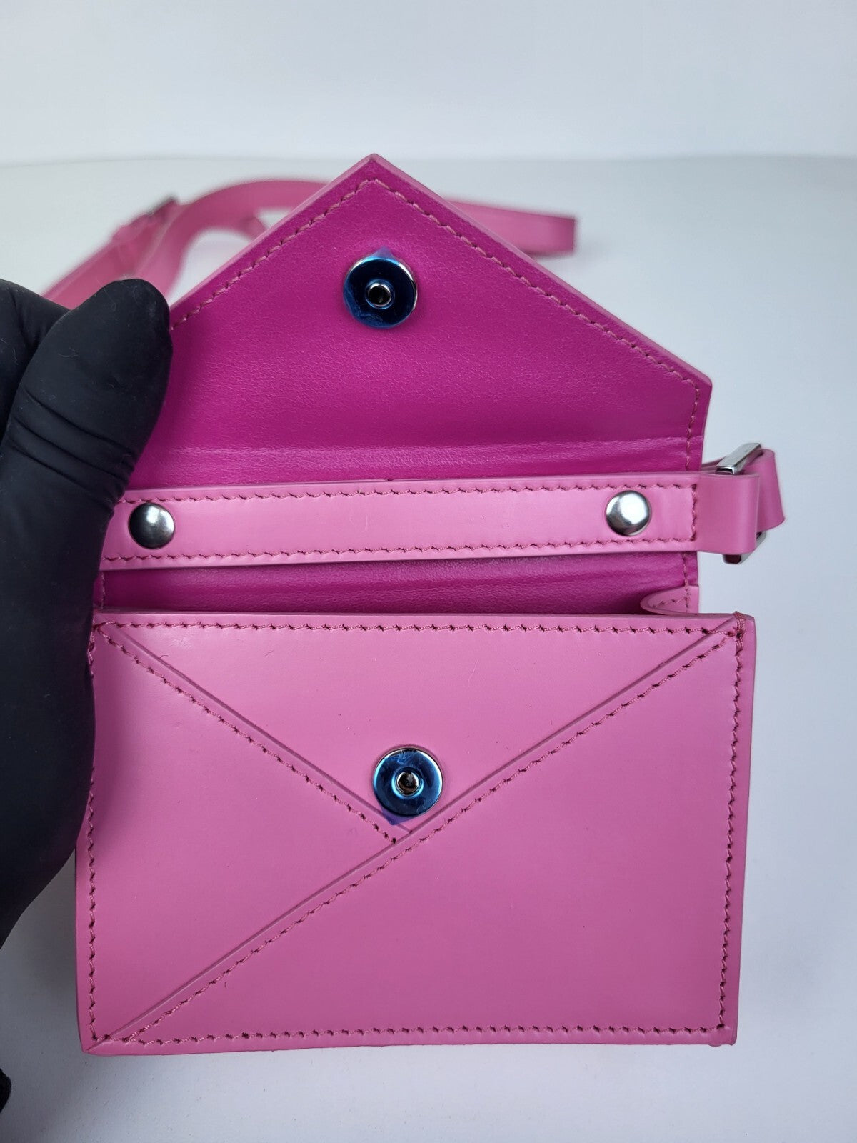 Maison Margiela Bag Pink Mini Triangle 6 Crossbody Bag