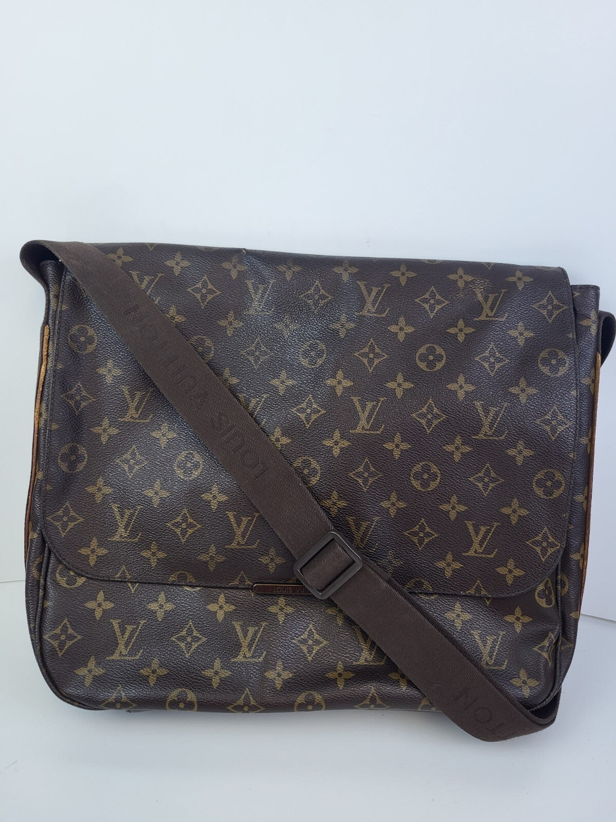 Louis Vuitton Beaubourg Messenger Bag MM Brown Canvas