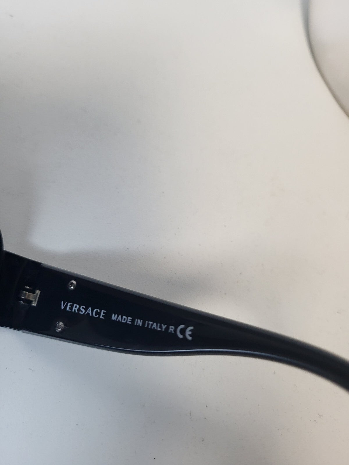 Versace Sunglasses 1009/87 Shield Black Tinted 