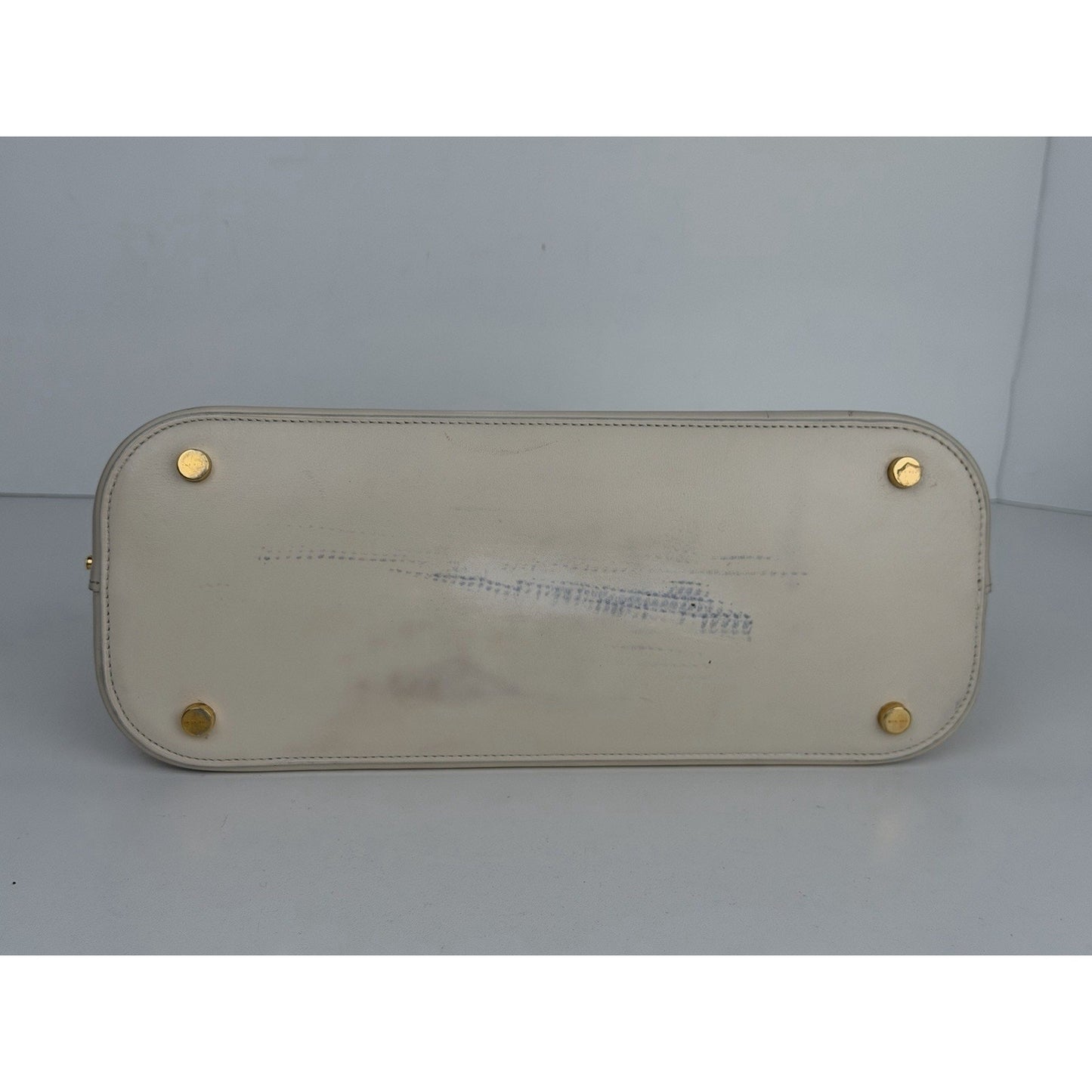 The Row Lady Bag in Ivory Color Leather D2