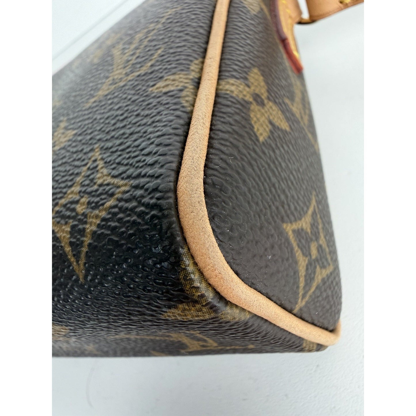 Louis Vuitton Recital Shoulder Bag Vintage Classic Monogram Canvas 2002 S15