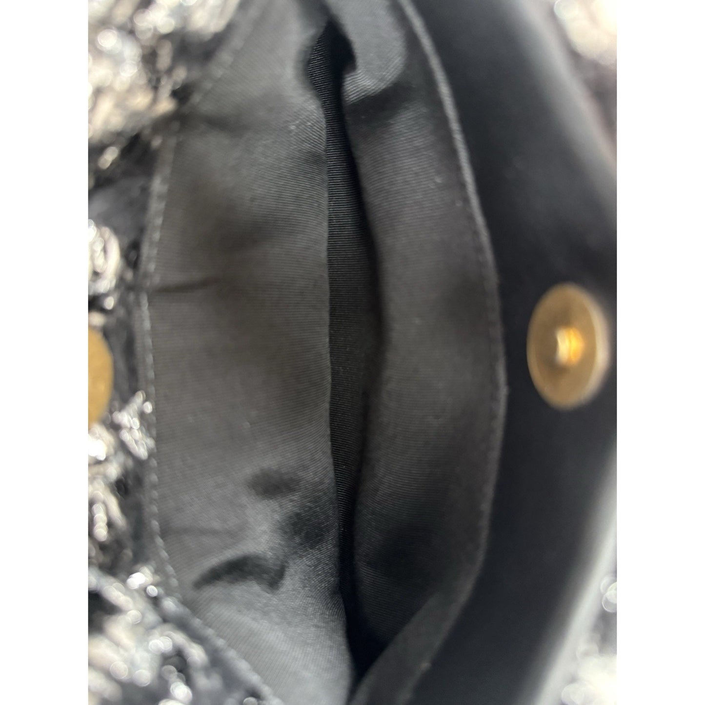 Chanel 19 Large Tweed Flap Women’s Shoulder Bag Black