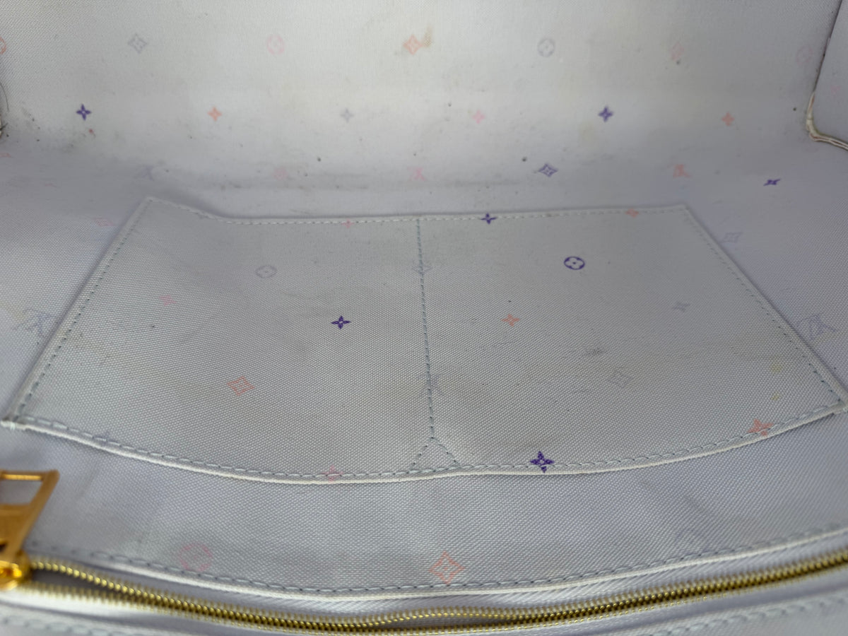 LAYAWAY Louis Vuitton OnTheGo GM Tote from the Spring in the City Sunrise Pastel Ombre Design