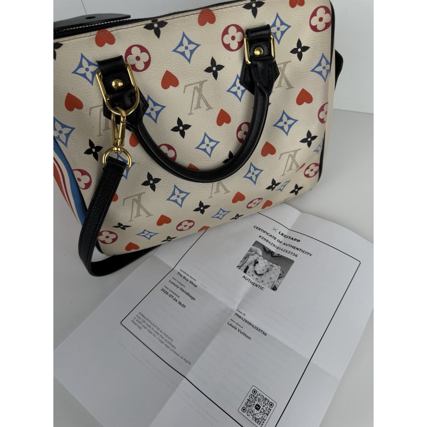 Louis Vuitton Limited Edition Game On Speedy Bag 25 in Monogram Canvas 2020 B-4