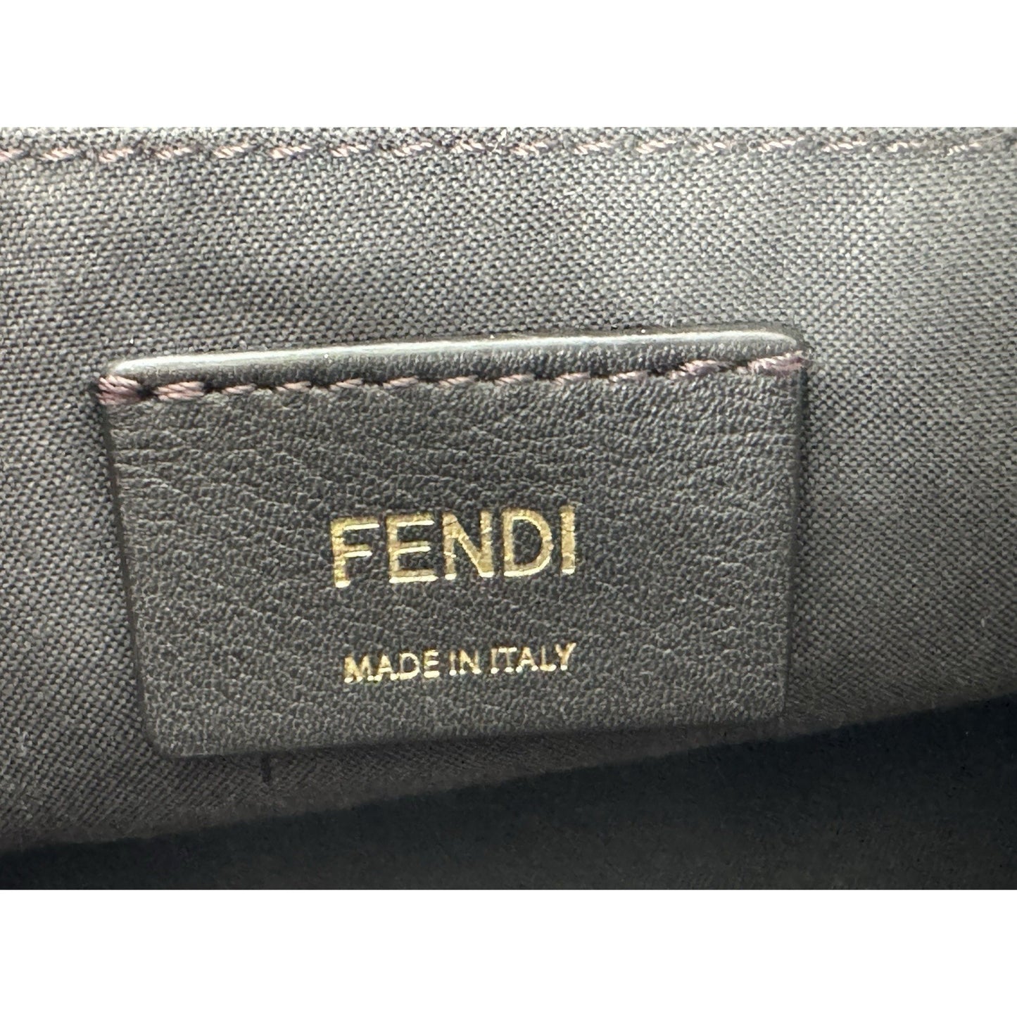 Fendi By The Way Leather Handbag Orange and Brown D-1